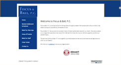 Desktop Screenshot of fiscusball.com